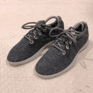Allbirds Shoes Women’s Wool Runners Natural Grey with Light Grey Sole Size 9